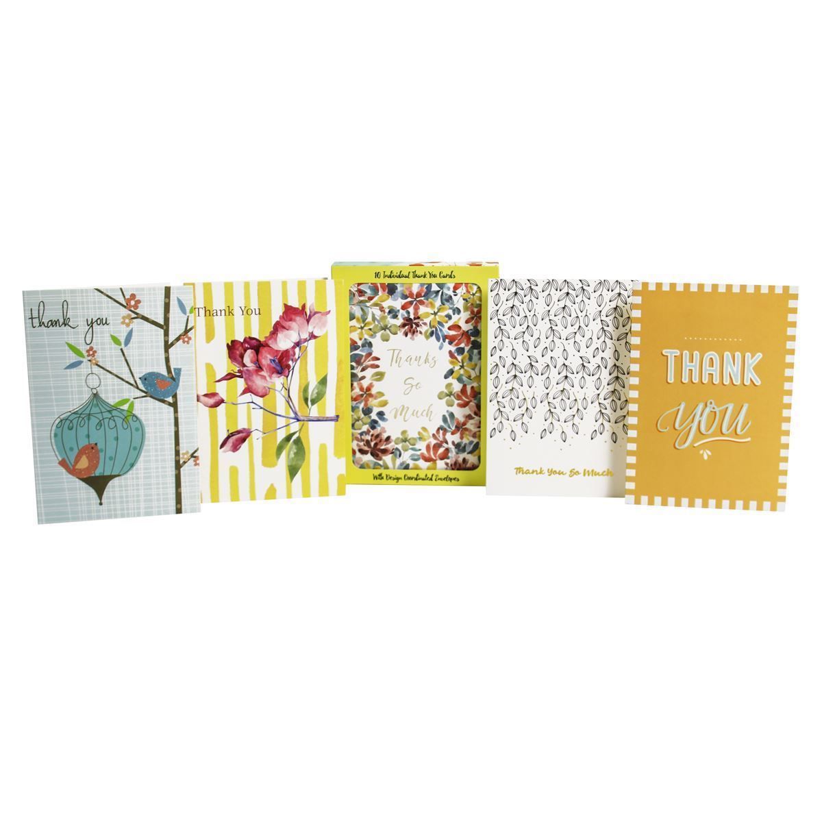 10pk Thank You Cards
