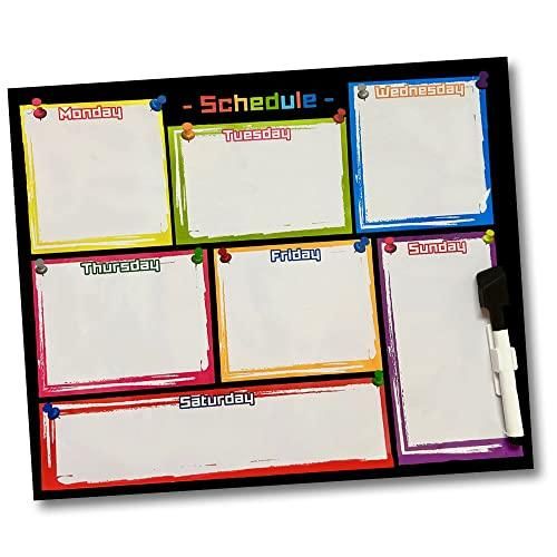 Weekly Planner/Daily Planner Dry Erase Board