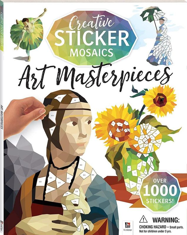 Art Masterpieces Creative Sticker Mosaic