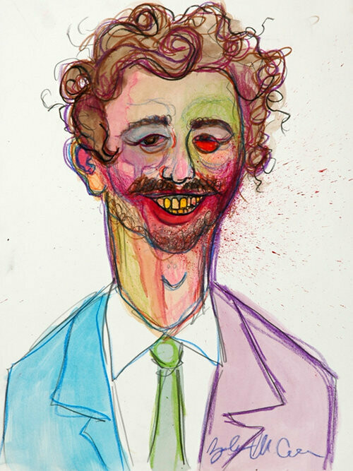 James Franco Crayon