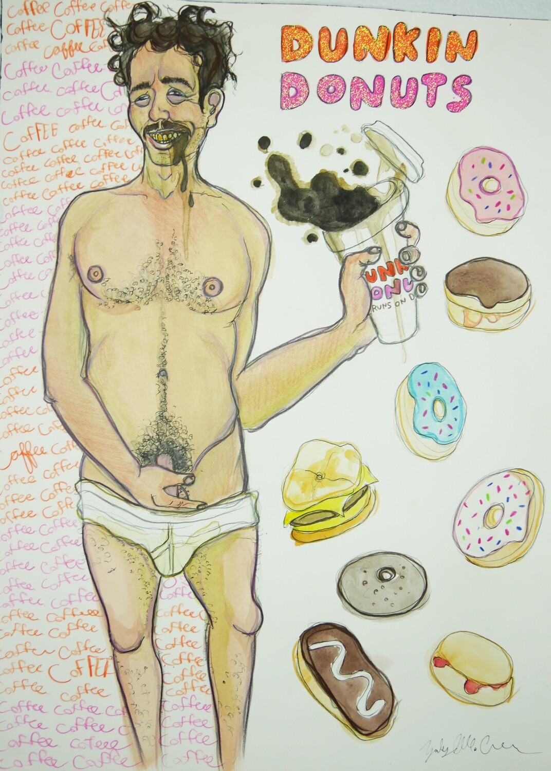 James Franco Dunkin Donuts
