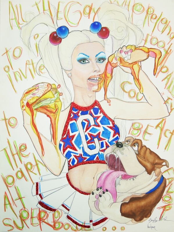 Cheerleader Drag