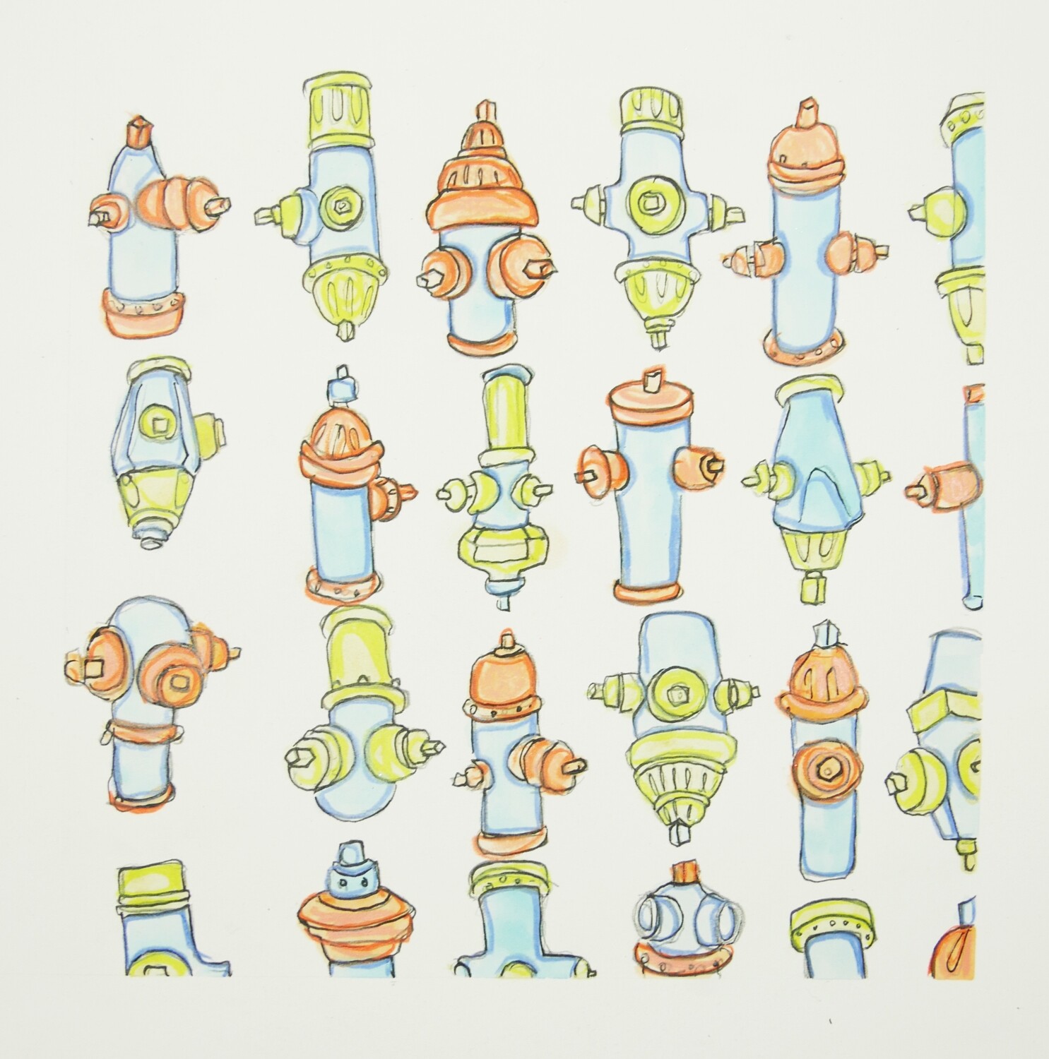 Fire Hydrant Pattern