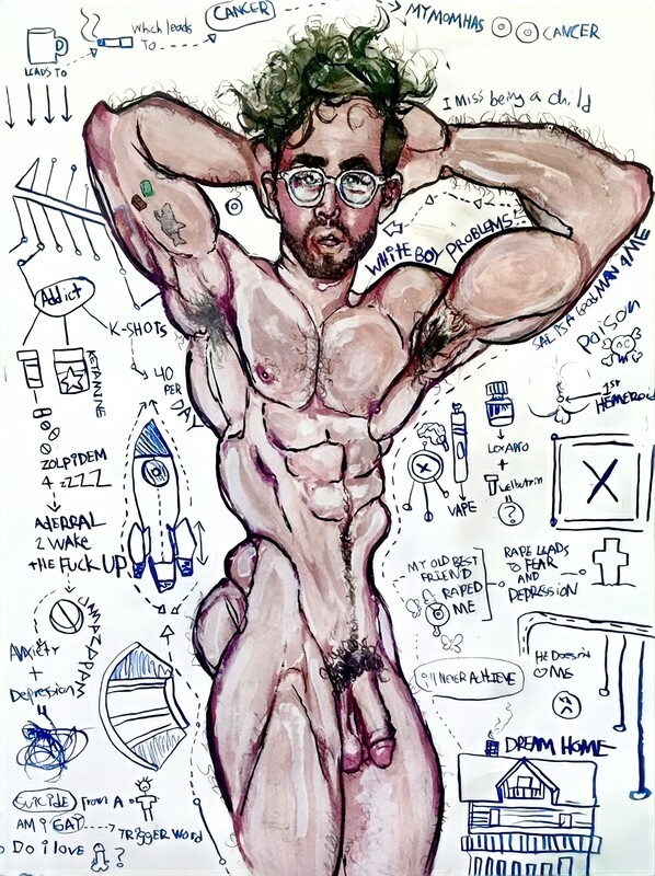 White Boy Problems - Print