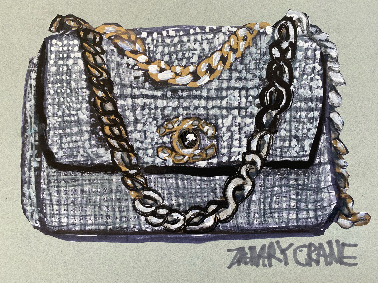 🔴 I’m A Rittttch Bittttch - Grey Tweed