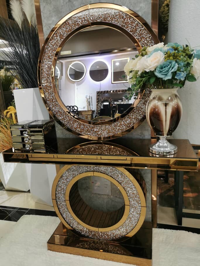 Bronze 2024 console table