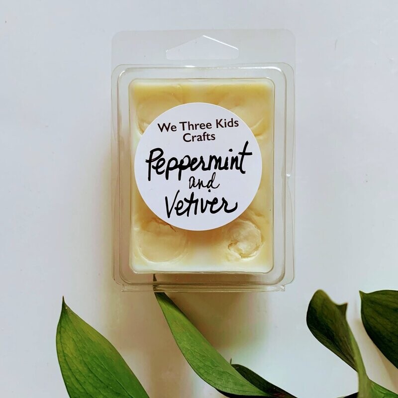 Peppermint & Vetiver Wax Melts