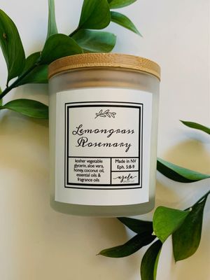 Lemongrass & Rosemary Candle