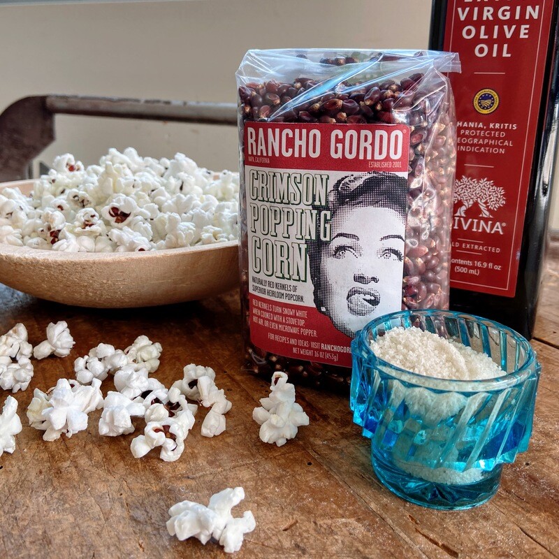 Rancho Gordo Crimson Popping Corn