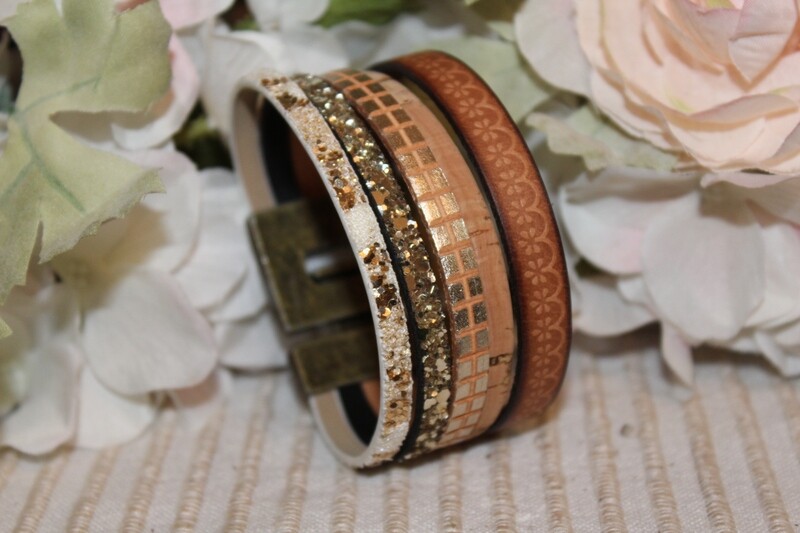 Strappy Leather Bracelet