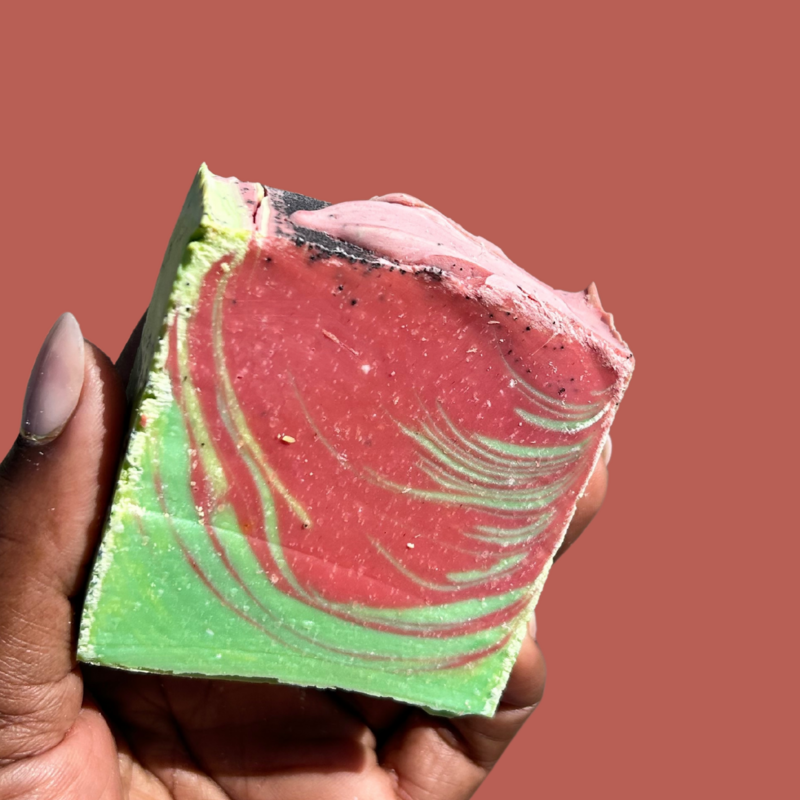 Red Watermelon Bar Soap