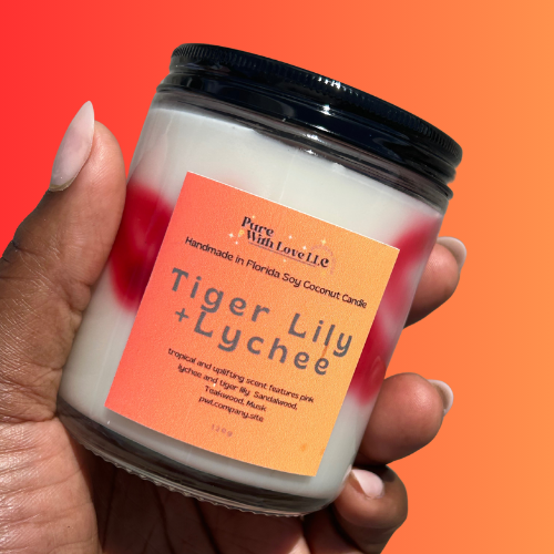 Tiger Lily + Lychee Coco Soy Candle