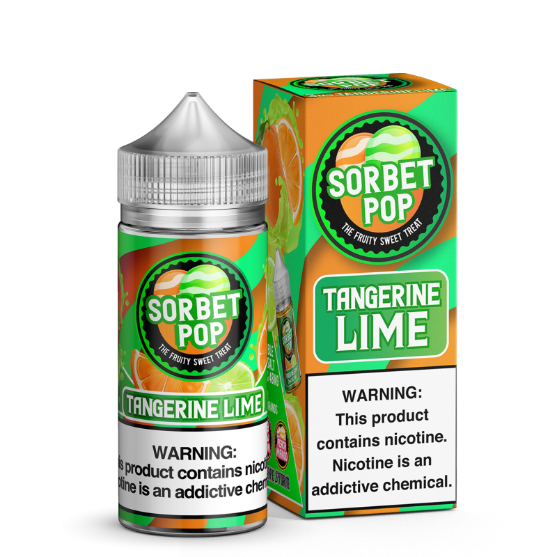 Tangerine Lime by Sorbet Pop 100ml Tangerine Lime by Sorbet Pop 100ml