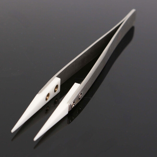 Ceramic Tweezers With Tank/RDA Grip
