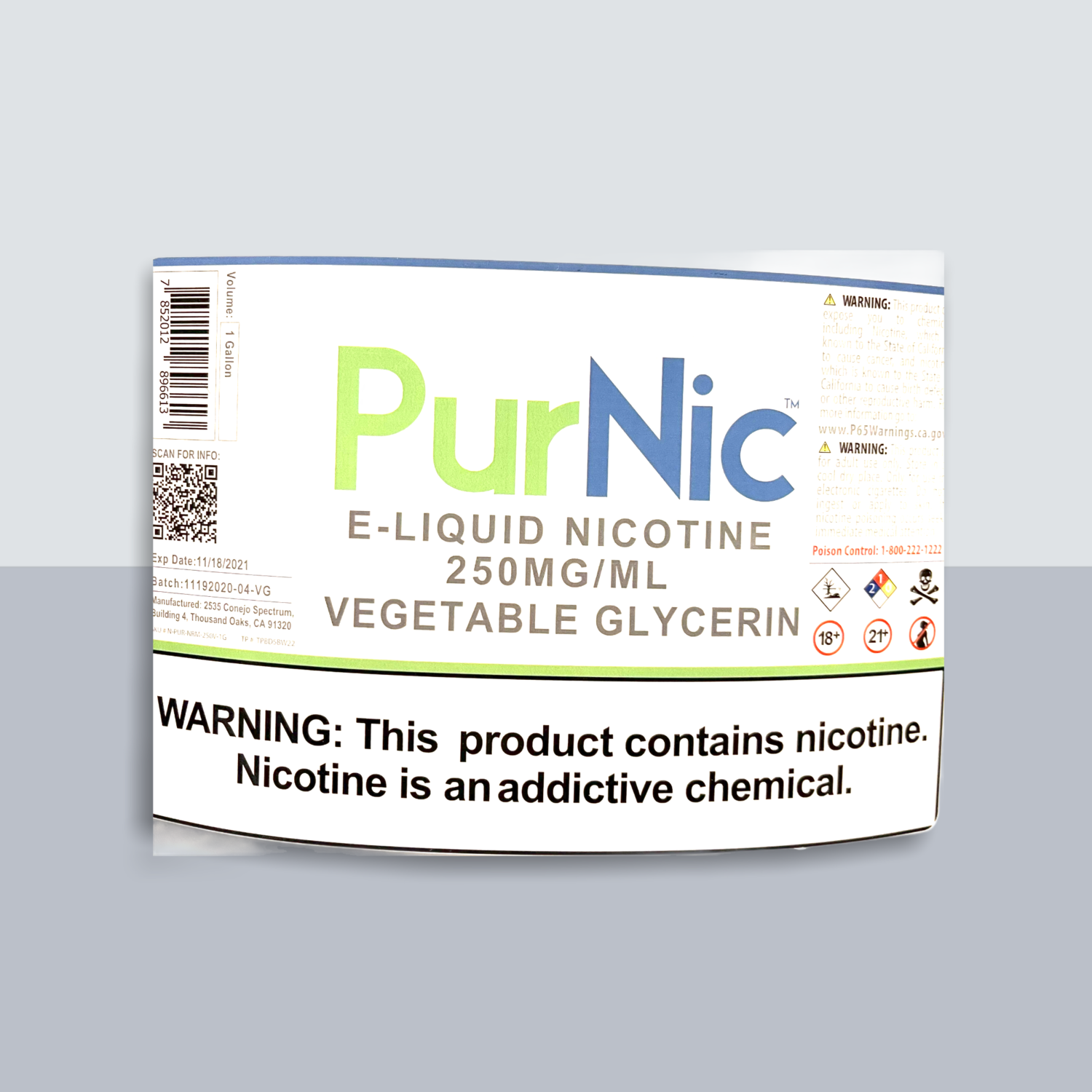 PurNic 250mg/ml Nicotine Additive