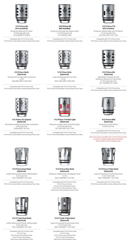 Smok TFV12 Prince Coils (single)