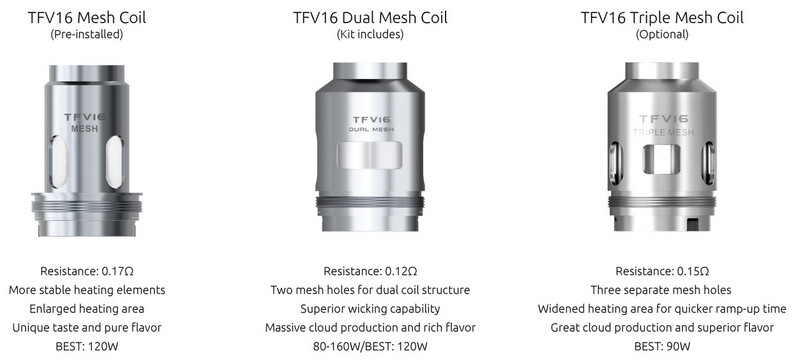 Smok TFV16 & TF Coils (single)
