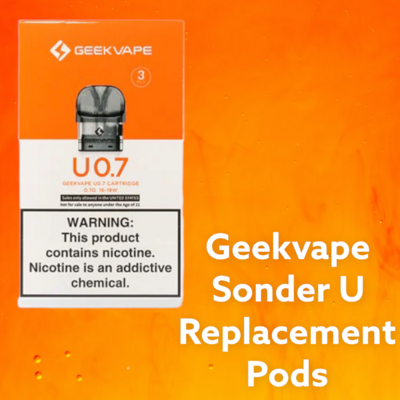 Geekvape U Pods 3pk