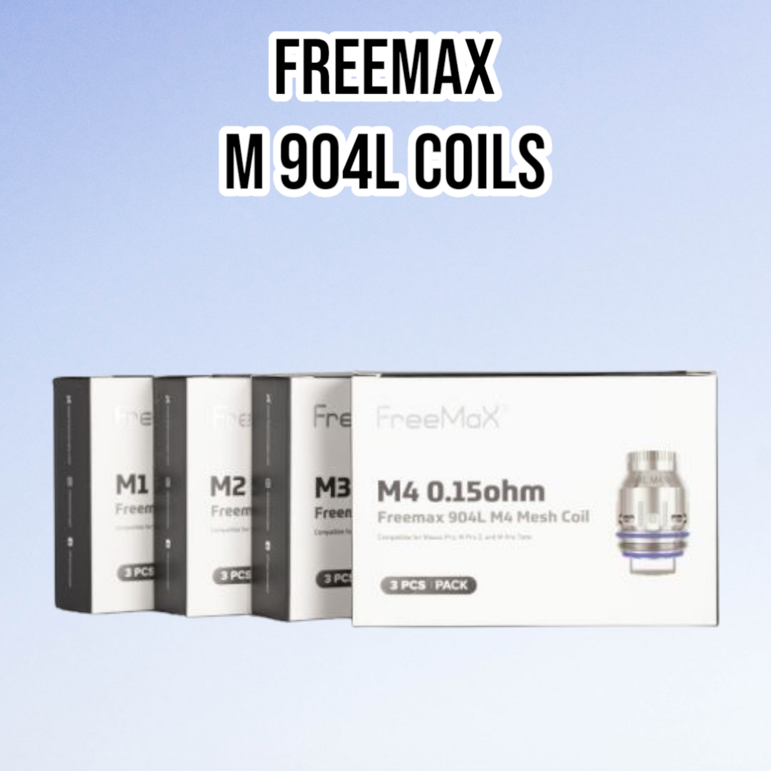 Freemax M 904L Coils (Single)