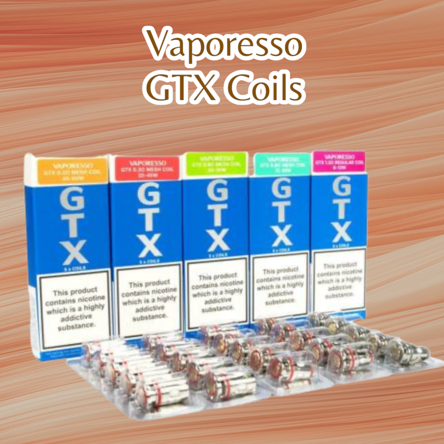 Vaporesso GTX Coils (Singles)