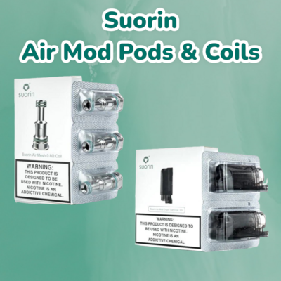 Suorin Air Mod Pods & Coils