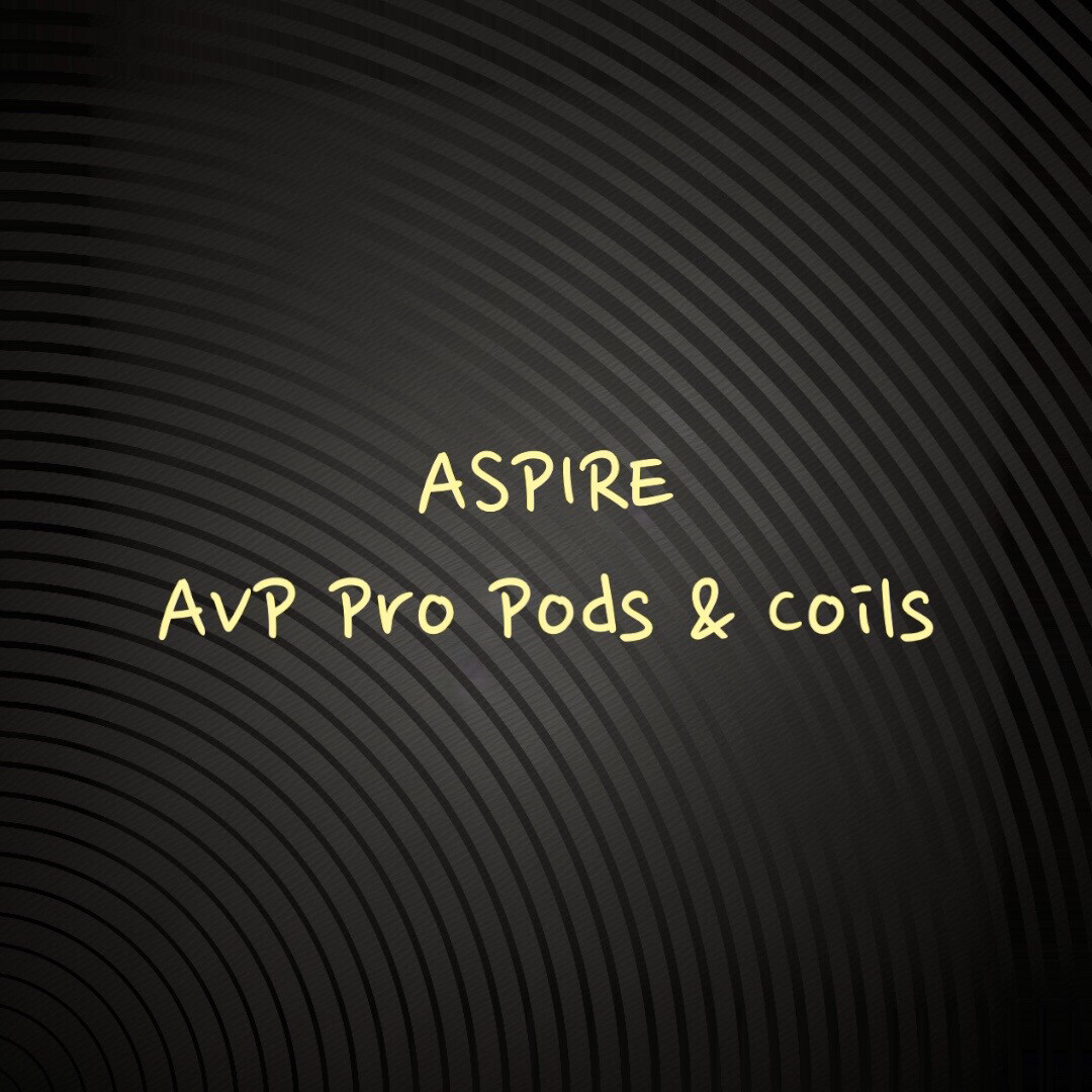 Aspire AVP Pro Pods & Coils (Single)