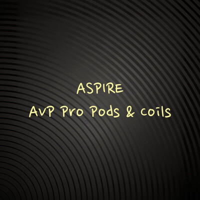 Aspire AVP Pro Pods & Coils
