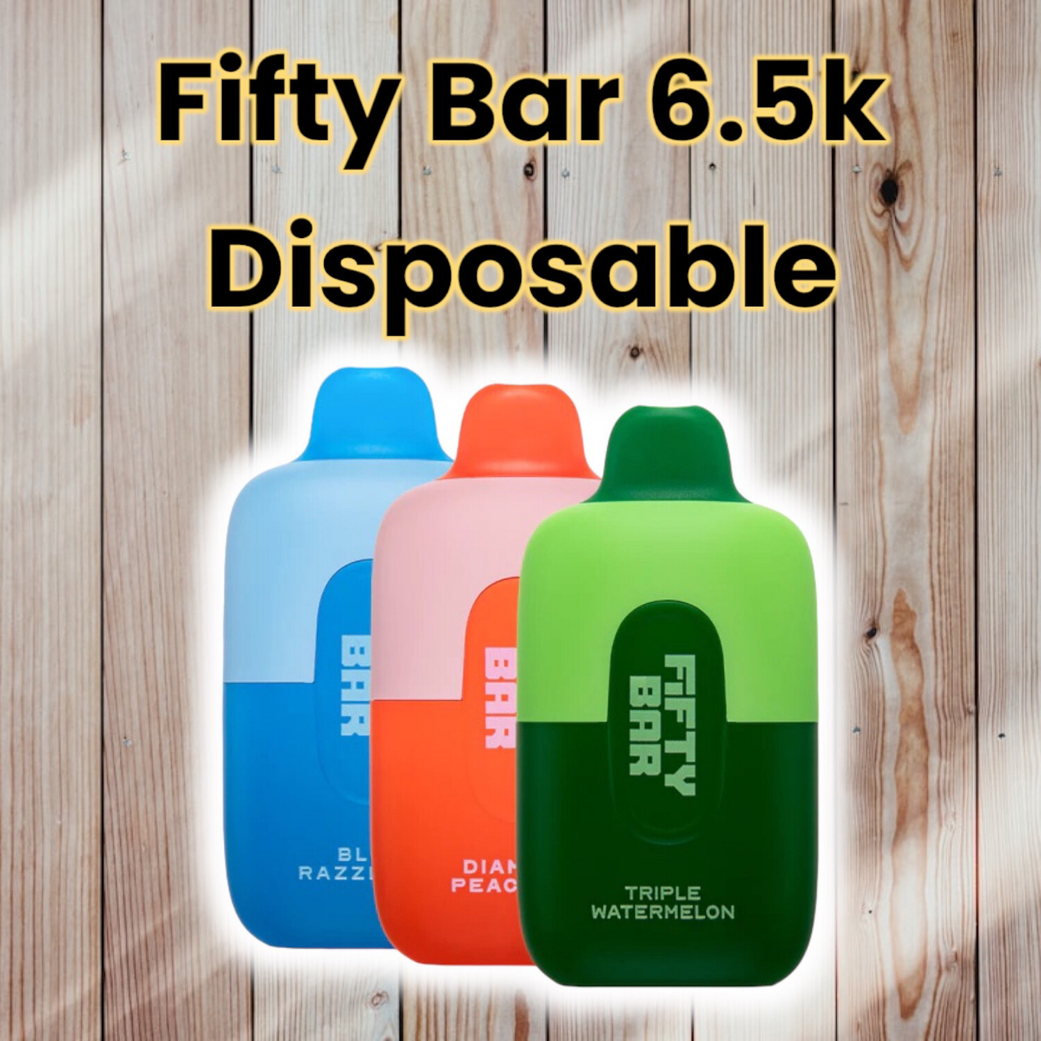 Fifty Bar 6,500 Disposable