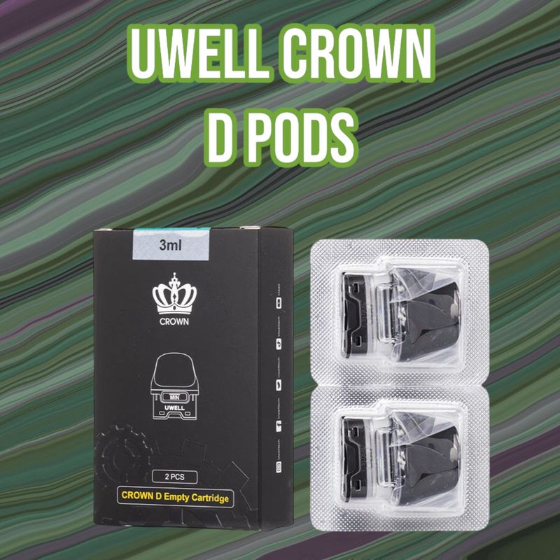Uwell Crown D Pods 2/pcs