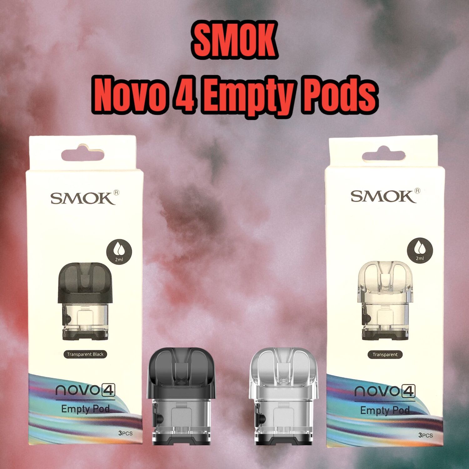 Smok Novo 4 Empty Pod 3pk