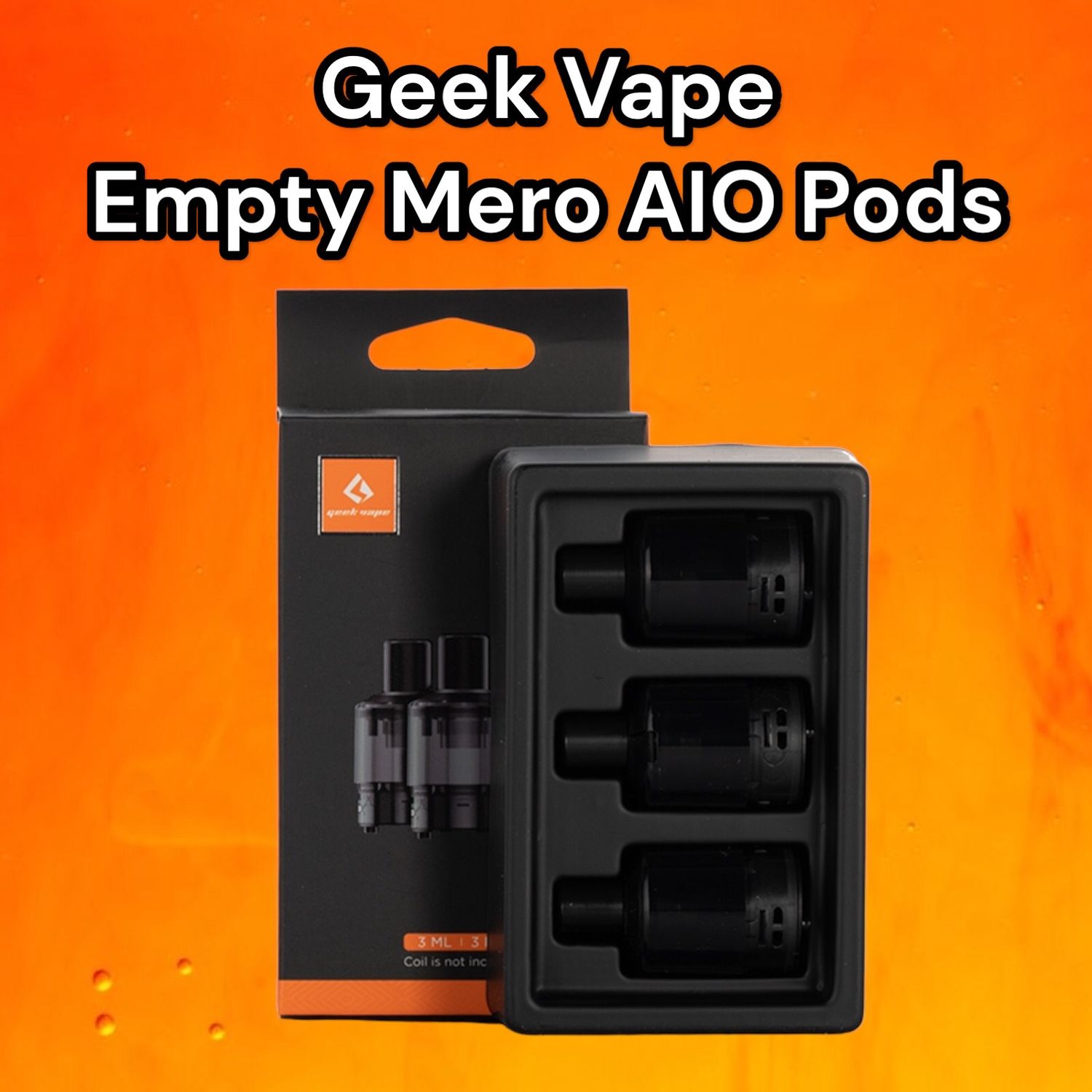 GeekVape Mero AIO Pods (Coil NOT included)