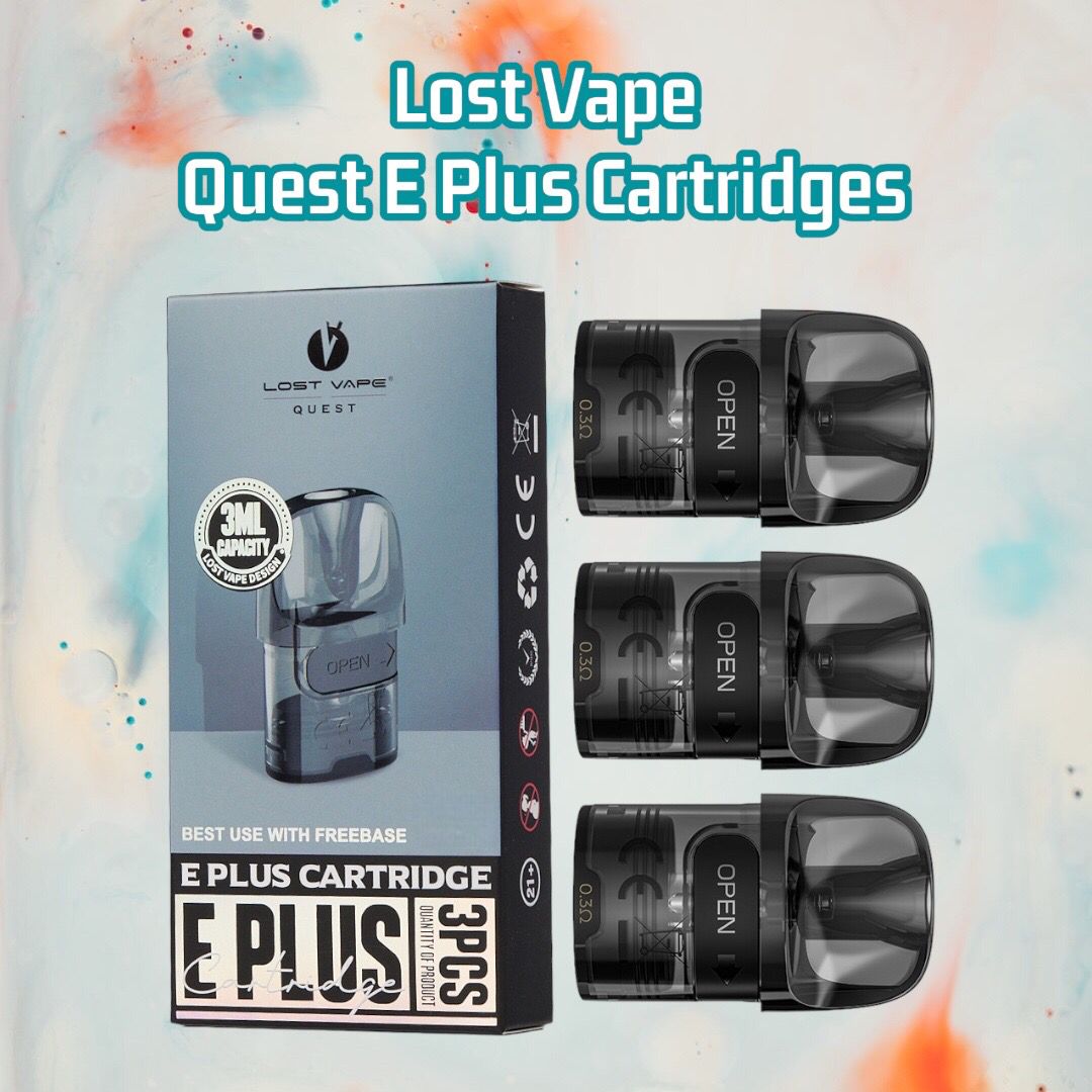 Lost Vape Quest E Plus Cartridge 3pk
