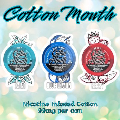 Cotton Mouth Nicotine Infused Cotton