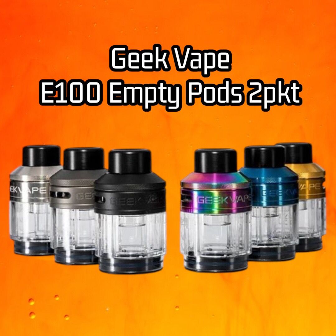 GeekVape E100 Pods 2pk no coil