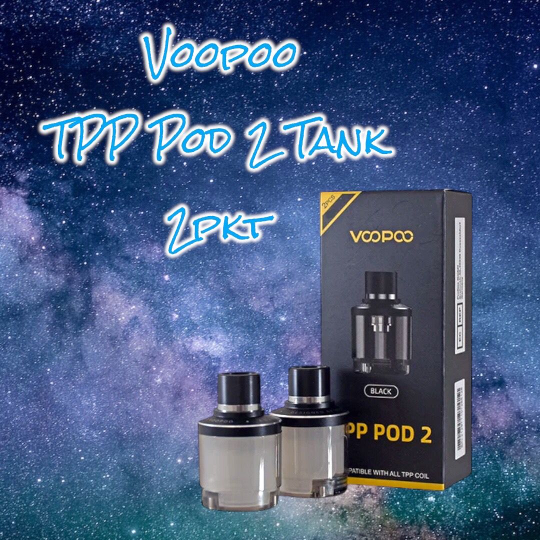 VooPoo TPP Pod 2 Tank 2pk