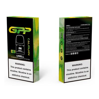 Uwell Caliburn GPP Cartridge 3ml SF 3pcs/pack