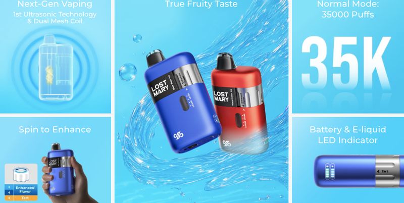 Lost Mary 35k Ultrasonic Disposable