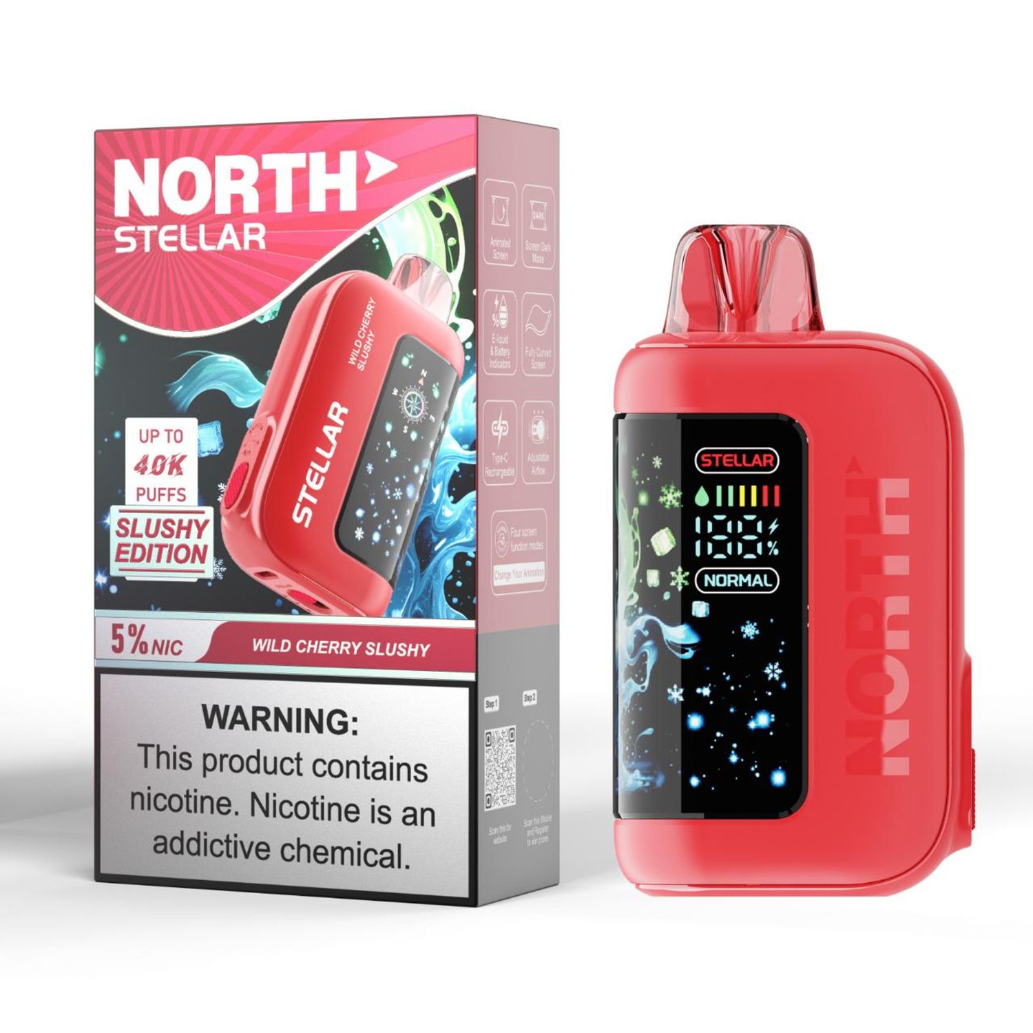 north stellar vape price 40k Disposable 5% Ressistance:DM3 - 0.15Ohms Vaping Accessories Brand New Disposable Vape