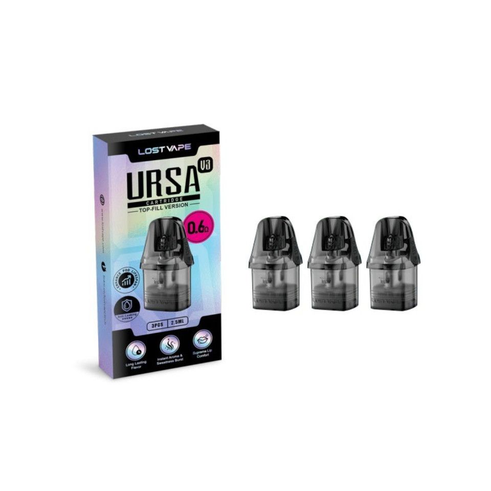 Lost Vape Ursa V3 T/F 2.5 ml 3pk