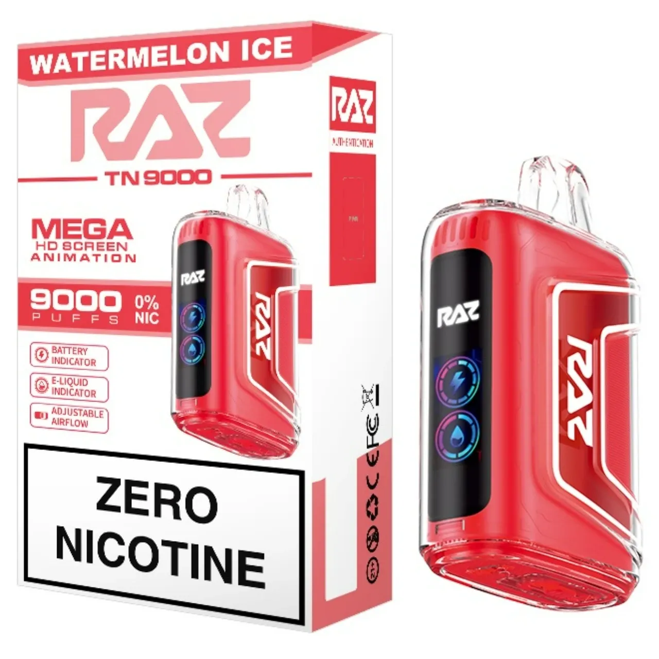 Raz 0% 9k Disposable