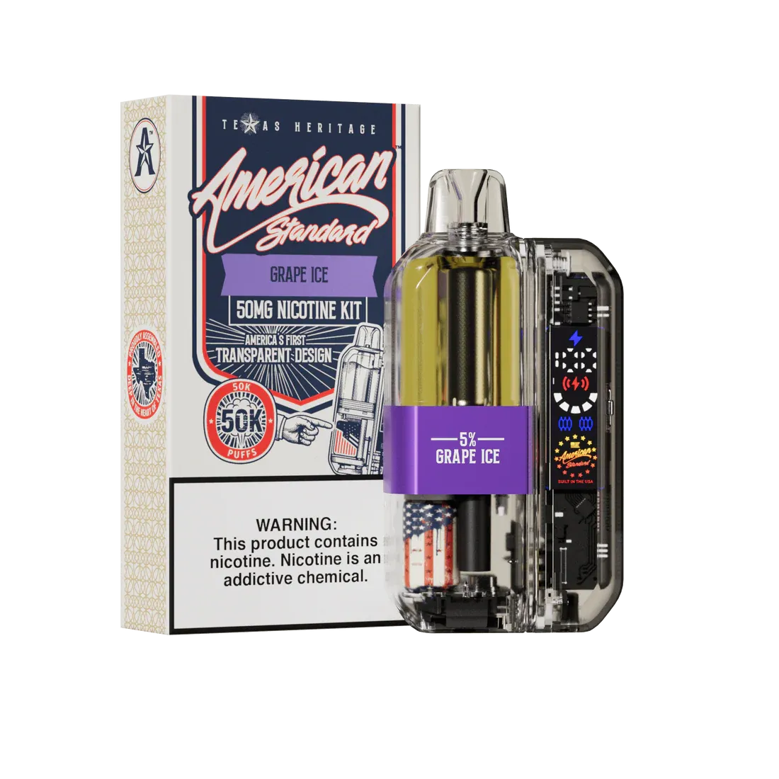 American Standard 50K 5% disposable pod