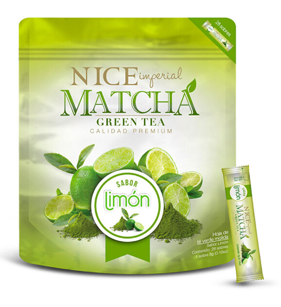 MATCHA IMPERIAL SABOR LIMÓN 28 SOBRES