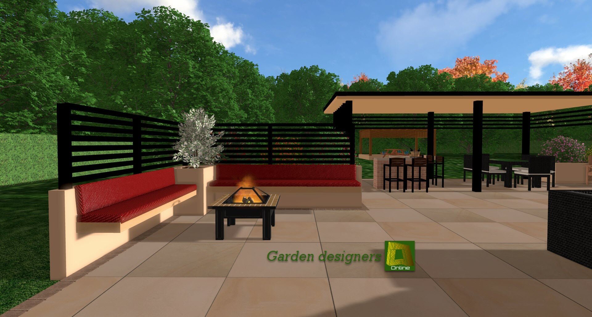 Front & back garden design
