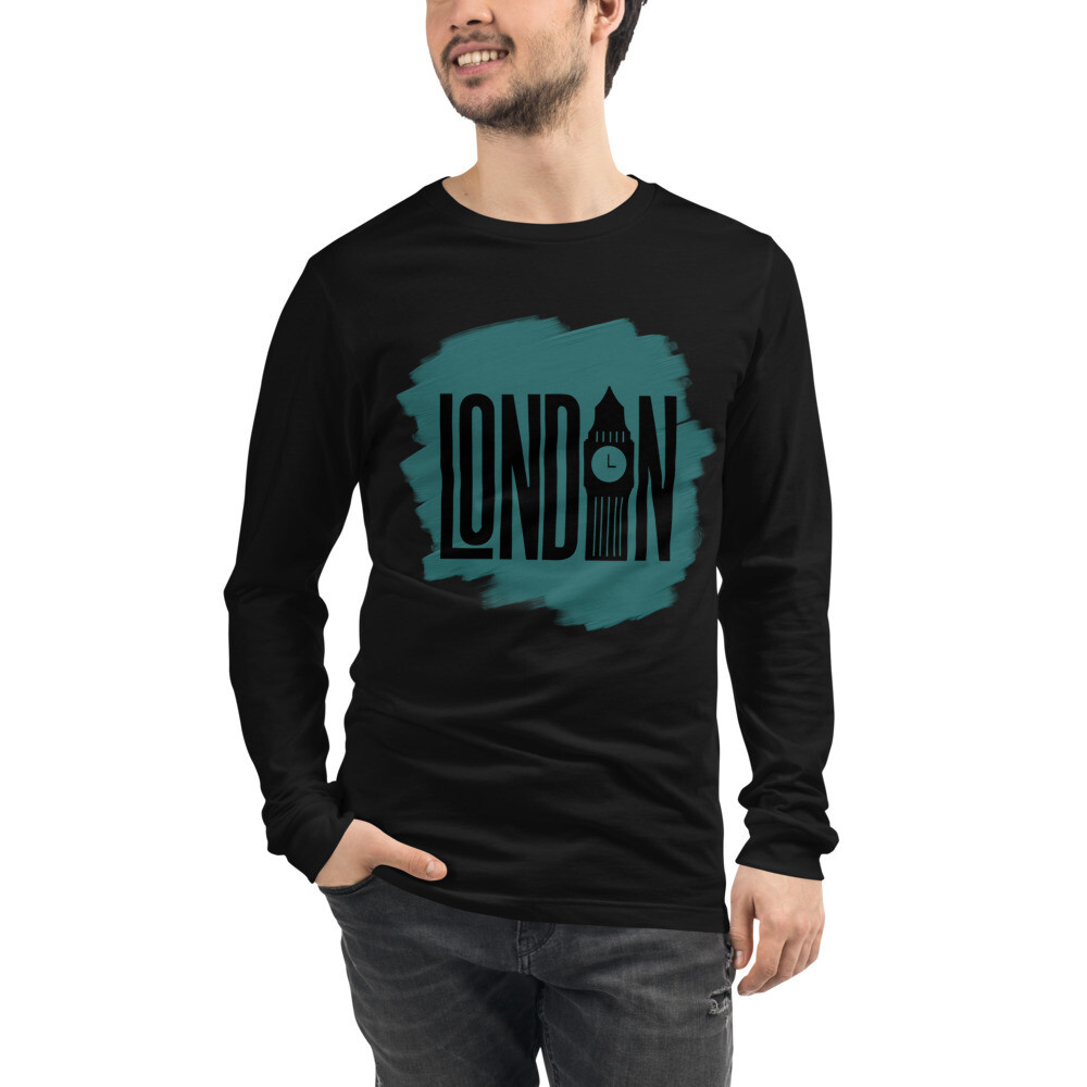 London Unisex Long Sleeve Tee