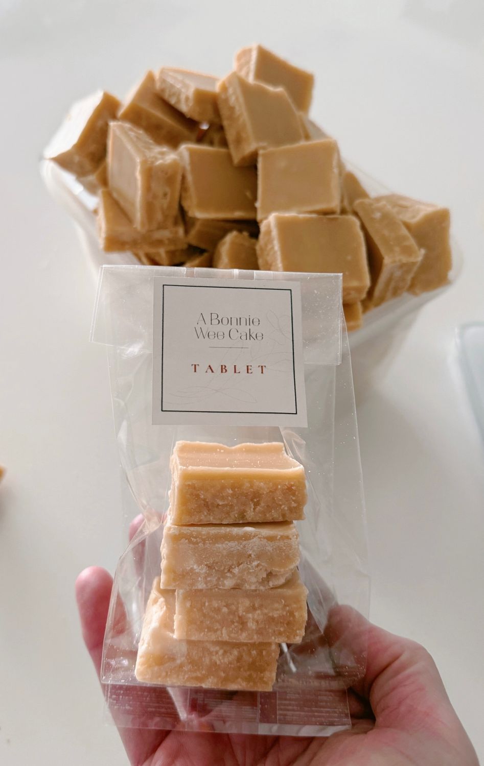 Scottish tablet