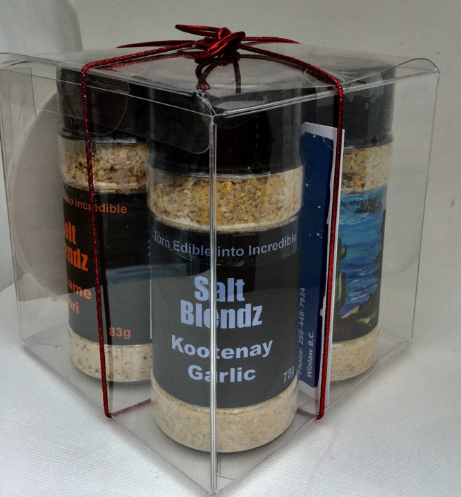 Salt Block with 4 types of salt