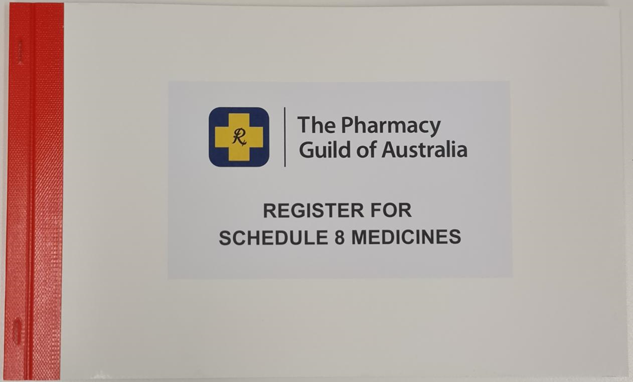 Register for Schedule 8 Medicines (100 pages)