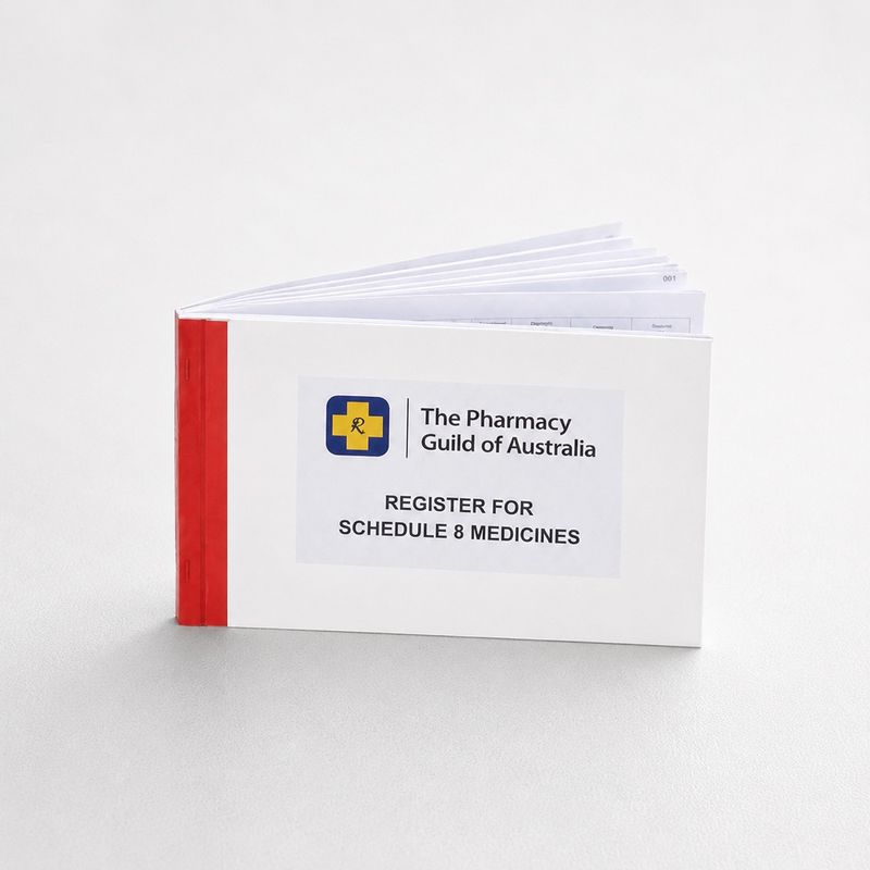 Register for Schedule 8 Medicines (100 pages)