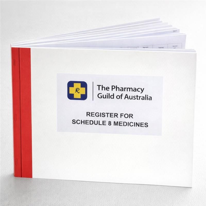 Register for Schedule 8 Medicines (250 pages)