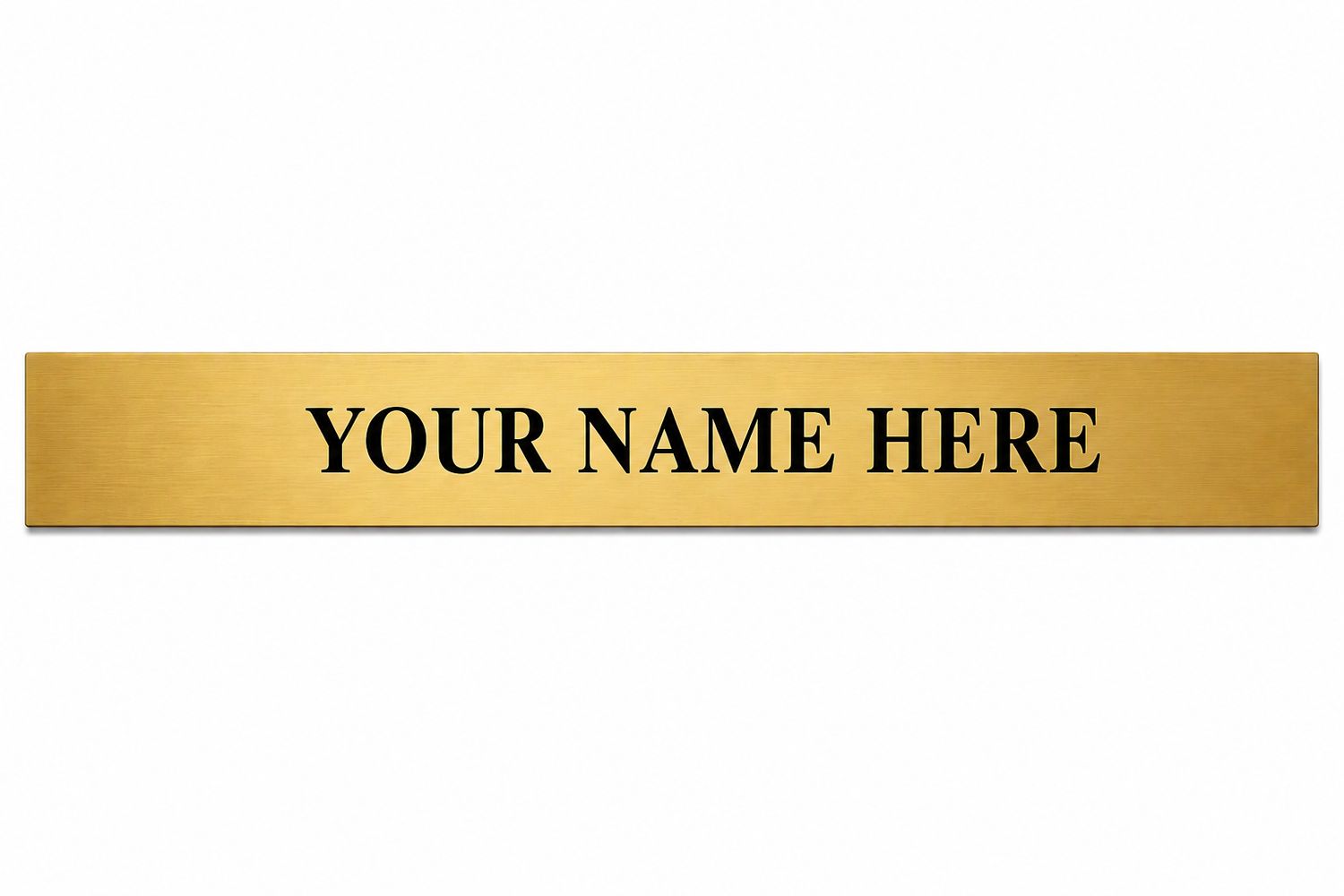 Name Slide for Plaque A and C